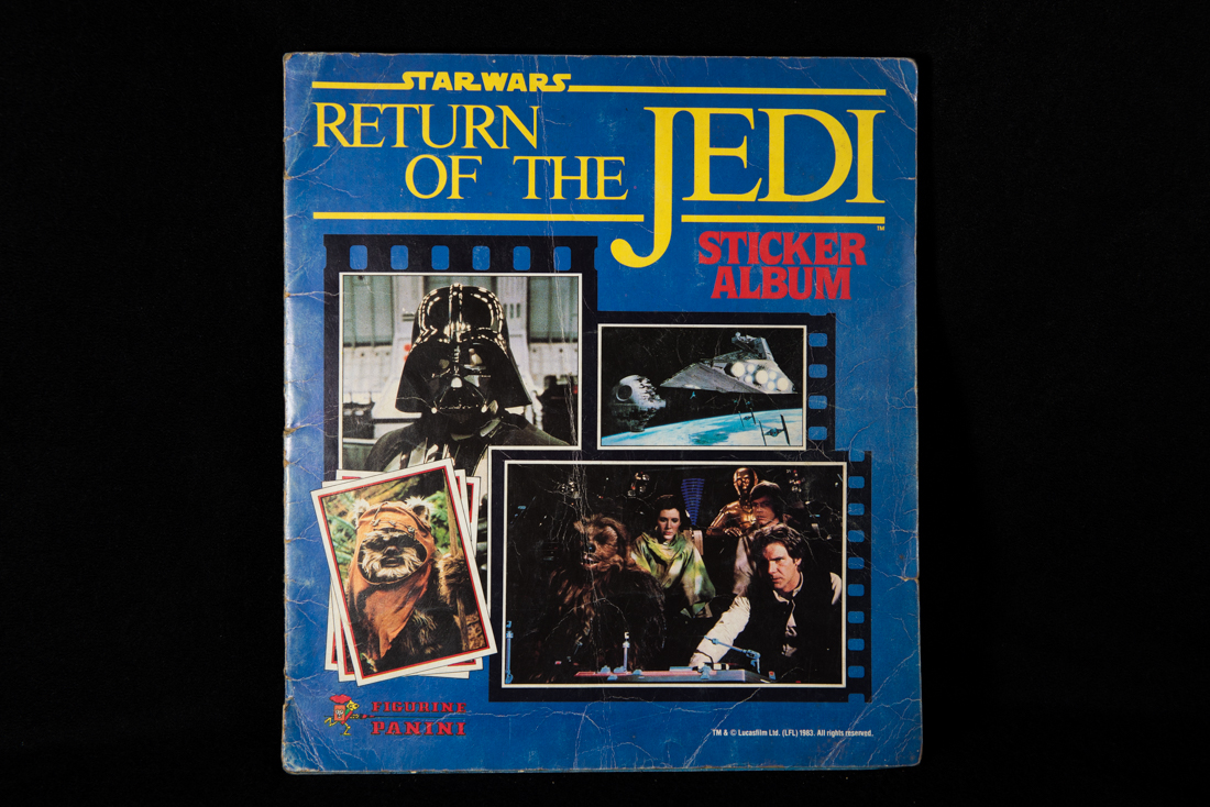 Return of The Jedi Complete Sticker Album 1983